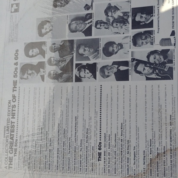 Greatest hits of the 50's&60's LP (2) - Picture 2 of 2